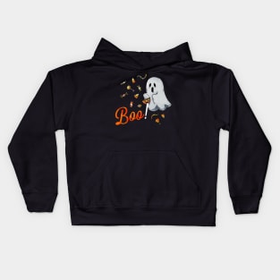 Trick or Treat Ghost Kids Hoodie